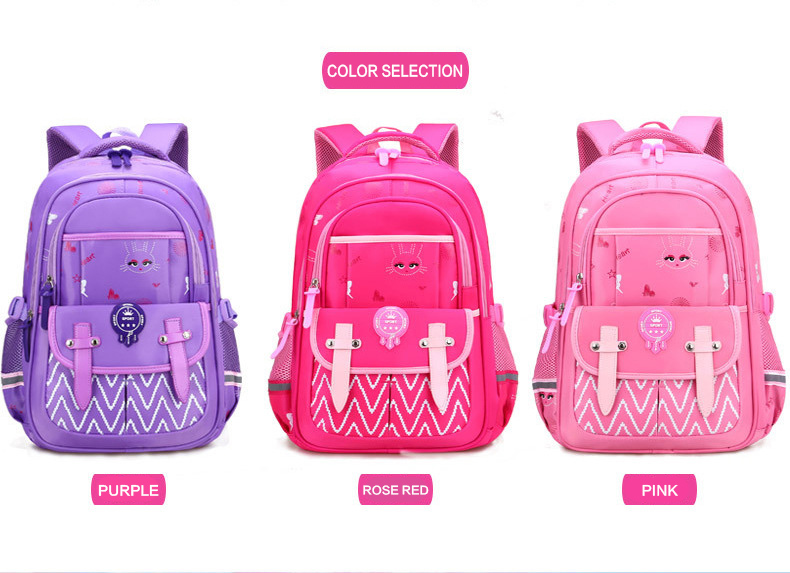 حقيبة مدرسية مختلفة لاختيار الألوان