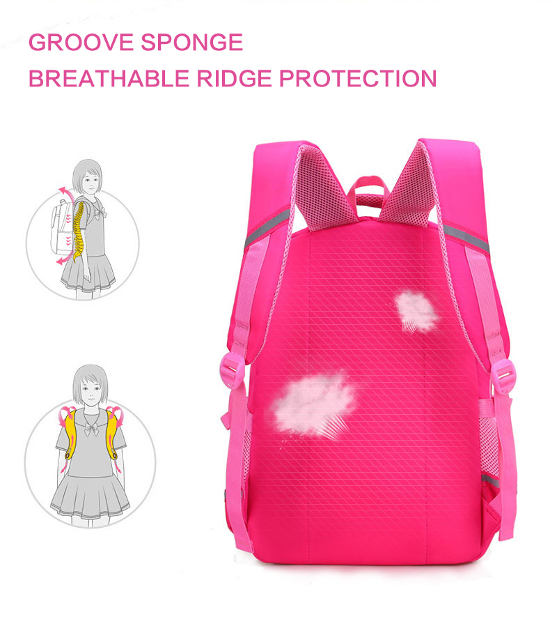 حقيبة مدرسية بتصميم حماية إسفنجية